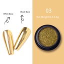 Пудра для ногтей - ЗЕРКАЛЬНЫЙ ЭФФЕКТ / СТЕКЛЯННЫЙ ЭФФЕКТ / ЗЕРКАЛО - 03