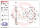 DISCOS ZAPATAS PARTE DELANTERA BREMBO DS DS 3 