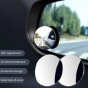 HD-совместимое дополнительное зеркало заднего вида. Вращающиеся на 360 градусов рулонные шторы