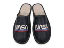 Мужские кожаные тапочки с вышивкой NASA Женские 40
