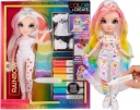 КУКЛА RAINBOW HIGH COLOR & CREATE PAINTING DOLL BLUE EYES MGA 594123