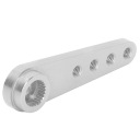 ARGENTÉ ALUMINIUM ROG SERWOMECHANIZMU 1/8 1/10 WYDLUZONY 25T JEDNOSTRONNY SYSTÈME DIRECTIONphoto 4