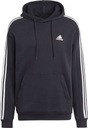 BLUZA MĘSKA ADIDAS ESSENTIALS FLEECE SPORTOWA CZARNA r M