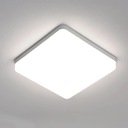 LAMPA ŁAZIENKOWA SUFITOWA LAMPA PLAFON BIAŁY 4000K KWADRAT NOWOCZESNA 36W