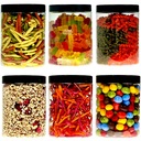 КОНТЕЙНЕР ДЛЯ Хлопьев МАКАРОН 1 Л НАБОР 6 шт.