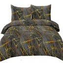 КОМПЛЕКТ ПОСТЕЛЬНОГО ПРИНАДЛЕЖНОСТИ 200x220 САТИНОВЫЙ ХЛОПОК + 2x ПОДУШКИ