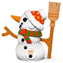 Снеговик Юджи Eco Jigsaw 3D Christmas Super Fun