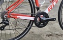 Шоссейный велосипед Romet Huragan 2, S-рама, 50 см, колеса 28 дюймов, красный и белый