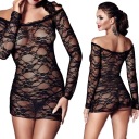 Сексуальное прозрачное платье и стринги S Anais