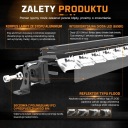 MOULURE LED TRAVAILLÉ APEX LUMEN PRO 125 CM 260W TRÈS PUISSANTphoto 11