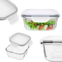 Контейнер для еды LunchBox стеклянный с крышкой Altom Design Fresh 0,75 л