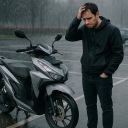 ЧОХОЛ PRZYKRYCIE ЗАХИСТ PASUJACA NA СКУТЕР YAMAHA NEOS 50  фото 7