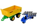 Traktor s príslušenstvom svetlo zvuk Model lego