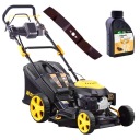 БЕНЗИНОВАЯ ГАЗОНОКОСИЛКА 8HP 8HP 4735 Электрический старт Мульчи RIWALL