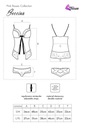Beccina chemise + nohavičky ZADARMO! - LivCo Corsetti Veľkosť: L/XL Dominujúci materiál mikrovlákno (mikrofáza)