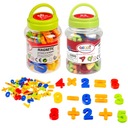 LITERKI I CYFERKI SYMBOLE MAGNETYCZNE NA MAGNES DO TABLICY