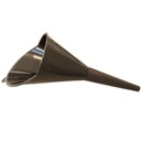 КРУГЛАЯ ЧЕРНАЯ ПЛАСТИКОВАЯ ВОРОНКА, 1 ШТ.