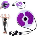 ВРАЩАЮЩИЙСЯ TWISTER TWIST ДИСК НА ПОЯСИИ С ВЕРЕВКОЙ, НАГРУЗКА 120 КГ ФИОЛЕТОВЫЙ