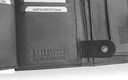 BETLEWSKI Большой классический мужской кожаный кошелек с гравировкой Ваших инициалов