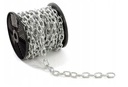 ŁAŃCUCH GOSPODARCZY DO STUDNI, HUŚTAWKI 3 MM ROLKA 100 Mb OCYNK