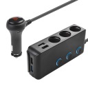QC 3.0 РОЗПОДІЛЮВАЧ ГНІЗДА ПРИКУРЮВАЧА 12-24V USB ROZGALEZNIK ЗАРЯДНИЙ ПРИСТРІЙ  (18646363595) фото min 9