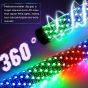12-24V ФАРА BICZOWA RGB 366 TRYBOW GONITWA АНТЕНА BICZOWA ДЛЯ UTV ATV  фото 16