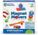 Learning Resources - Vzdelávacia sada s magnetmi LER9295 Materiál drevo kov papier plast