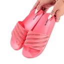 ЖЕНСКИЕ КОРАЛЛОВЫЕ ТАПОЧКИ С ЦИРКОНИЕМ MYTARIS 38