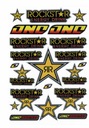 НАКЛЕЙКИ НА МОТОЦИКЛ ROCKSTAR ONE SET