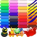 ПЕННЫЙ Пластилин КОНДИТЕРСКАЯ ГЛИНА XXXL 45 шт.