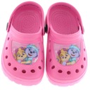 ЛЕГКИЕ ТАПОЧКИ ДЛЯ БАССЕЙНА, ПЕНА, CROXES, PAW PATROL, PINK SKYE, размер 26/27
