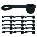 25 SZT. POKRYWKI DO VENTILATION BRAKES RUBBER BLACK DO PROTECTION LIQUIDS BRAKING W POJAZDACH  photo 7