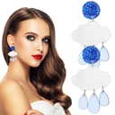 СЕРЬГИ НА ДЕНЬ ВАЛЕНТИНА, СЕРЬГИ «ОБЛАЧНЫЕ КАПЛИ»