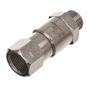 Поворотный соединитель INOX из нержавеющей стали easywash365+, R+M 3/8M - 3/8F для шайбы