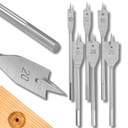 НАБОР СВЕРЛ ПО ДЕРЕВУ С ПЛОСКИМ ЛЕЗВИЕМ 10-25 ШЕСТИГРАННЫЙ ПЕРО