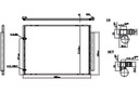 NISSENS CONDENSADOR DE ACONDICIONADOR TOYOTA SIENNA 3.3 3.5 12.04-12.10 