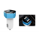 АВТОМОБИЛЬНОЕ ЗАРЯДНОЕ УСТРОЙСТВО С ВОЛЬТМЕТРОМ 2XUSB ВОЛЬТМЕТР 12В 24В
