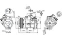 NISSENS COMPRESSEUR DE CLIMATISATIONphoto 12
