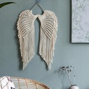 Kreatívne anjelské krídlo visiace na stene Šírka produktu 200 cm