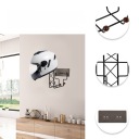 1 SZT. BLACK ZELAZNY FASTENERS SCIENNY NA HELMET Z WIELOFUNKCYJNYM HANGER  photo 6