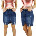 ЮБКА ЖЕНСКАЯ ЭЛАСТИЧНАЯ - ЖЕНСКАЯ - ДЖИНСЫ - МОЛНИЯ