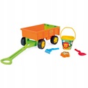 Коляска-прицеп Wader Giant + летний набор аксессуаров для песка