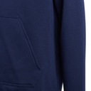 Adidas bluza dziecięca z kapturem bawełna roz. 140 Kolor niebieski