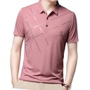 Pánske tričko Fishing Sweat Absorbing M Veľkosť Ružová Dominujúci vzor zmiešané vzory
