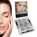 МАГНИТНЫЕ РЕСНИЦЫ 7 ПАР, 2 пинцета для подводки глаз