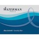 Náboje WATERMAN modré (8 ks) S0110860