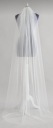 Свадебная фата однослойная, 170 см.
