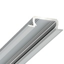 Profil listwa LED STUDIO PW-25 wpuszczany srebrny 1m