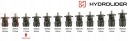 MOTEUR HYDRAULIQUE BMR SMR 36/OBR 1110OBR/MIN AVEC MANCHON IVSphoto 12