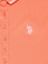 U S Polo ASSN šaty bavlna oranžové logo L Kód výrobcu 1509